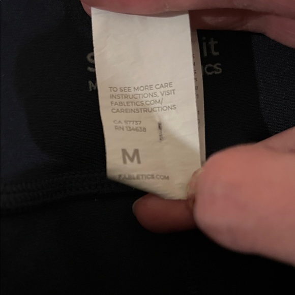 Fabletics SculptKnit Cropped 10-inch High Rise Leggings - Picture 3 of 6